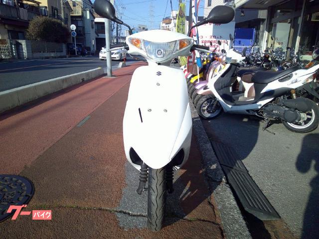 NO.5216　スズキ　アドレスＶ５０Ｇ　４サイクルエンジン　ＦＩ車　ホワイト スズキ アドレスV50G 4サイクルエンジン フューエル