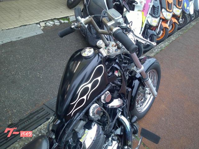 ホンダ シャドウ400 カスタムタンク フラットフェンダー ソロシート