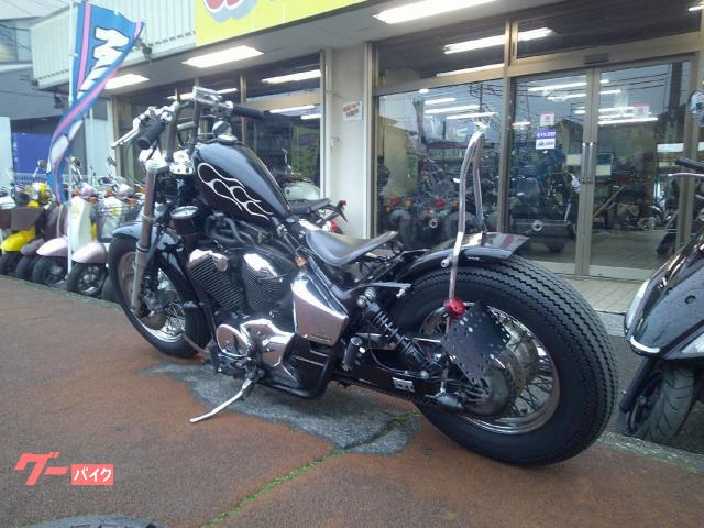 ホンダ シャドウ400 カスタムタンク フラットフェンダー ソロシート