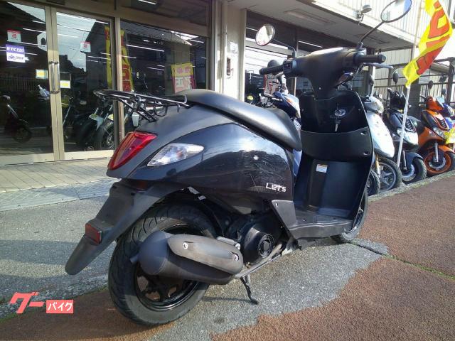 NO.2933　レッツ４　４サイクルエンジン　フューエルインジェクション　ブラック　☆彡 スズキ レッツ 4サイクルエンジン フューエルインジェクション
