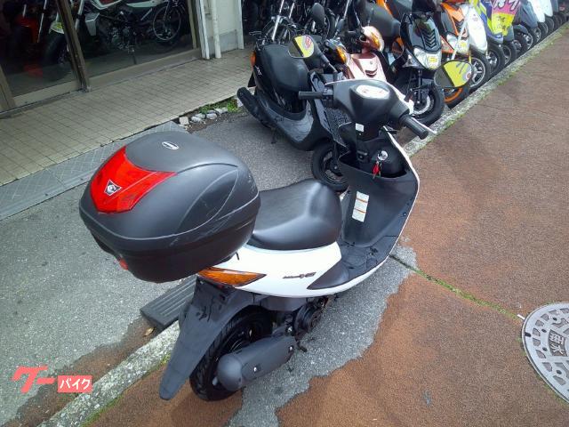 NO.5529　アドレスＶ５０　４サイクルエンジン　フューエルインジェクション車　ホワイト　☆彡 スズキ アドレスV50 4サイクルエンジン フューエル