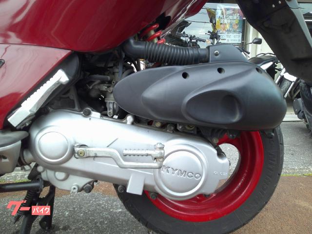 NO.5213 ＫＹＭＣＯ　スーパー９Ｓ　水冷２サイクルエンジン　前後ディスクブレーキ　１２インチタイヤ　ホワイト KYMCO スーパー9S 水冷2サイクルエンジン 前後ディスク