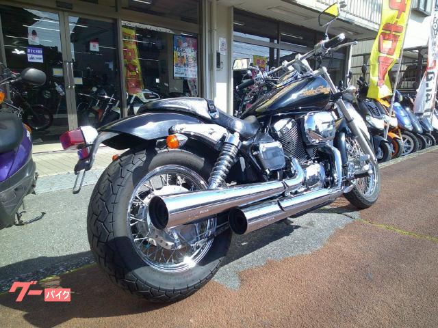 ホンダ シャドウスラッシャー 水冷Vツインエンジン ブラック｜アット