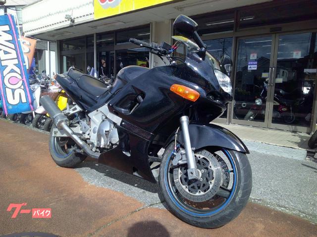 ZZ−R400 水冷4サイクル4気筒エンジン ETC付き カーボンマフラー バーハンドル スモークスクリーン ブラックラメ