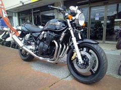 スズキ　ＩＮＡＺＵＭＡ４００　油冷４サイクル４気筒エンジン　純正ブレンボキャリパー　ブラック