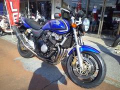 ホンダ　ＣＢ４００Ｓｕｐｅｒ　Ｆｏｕｒ　ＶＴＥＣ　ＳＰＥＣ２　ＢＥＥＴナサートＲカーボンマフラー　オーリンズサス　メタリックブルー