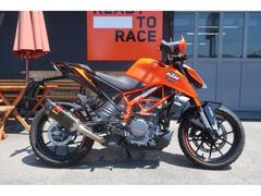 ＫＴＭ　３９０デューク　アクラ・パフォーマンスダンパー・スライダーつき