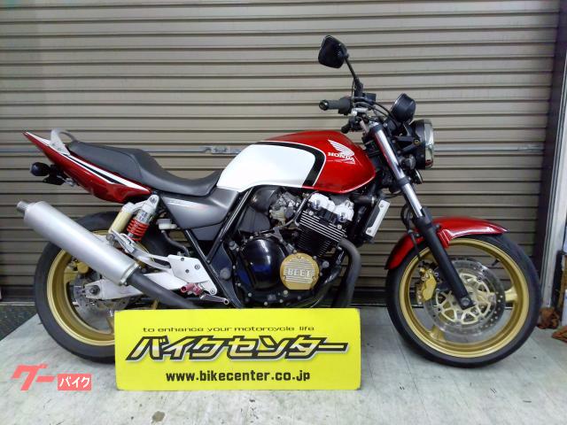 ＣＢ４００Ｓｕｐｅｒ　Ｆｏｕｒ　ＶＴＥＣ　ＳＰＥＣ３　カスタムハンドル　ステップ　ＢＥＥＴカバー　エンジンガード　納車時タイヤ新品