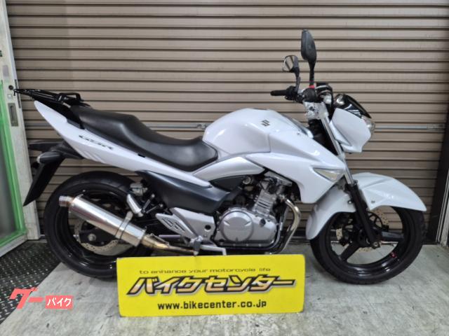 GSR250 WRSマフラー リアキャリア ETC USBつき