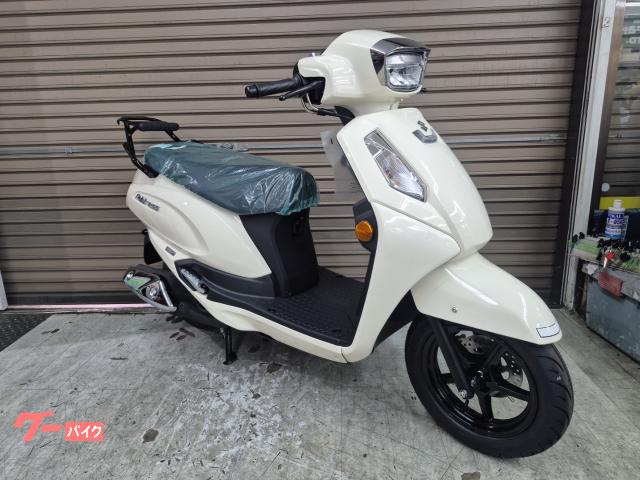 スズキ アドレス125 2026年モデル ホワイト｜バイクセンター