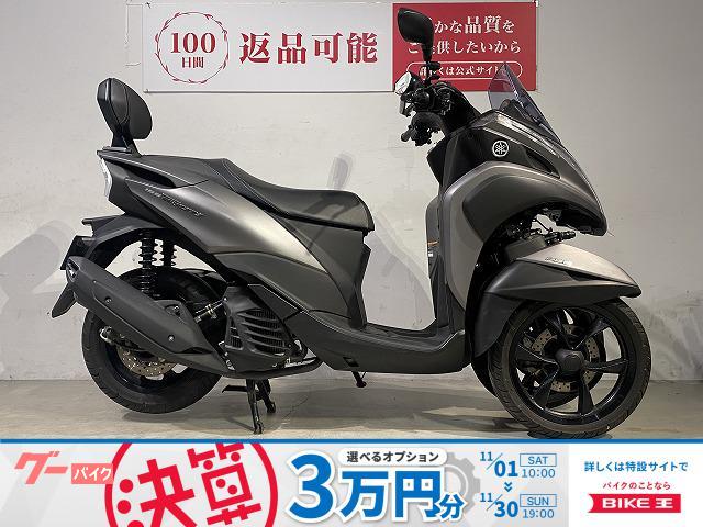 トリシティ１５５　２０１９年モデル　ワイズギア製グリップヒーター・バックレスト