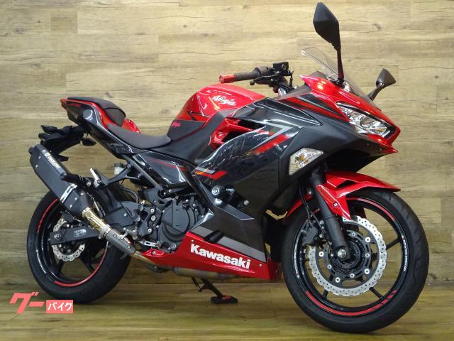 Ｎｉｎｊａ　４００　ＡＢＳ　ＥＴＣ　トリックスターマフラー