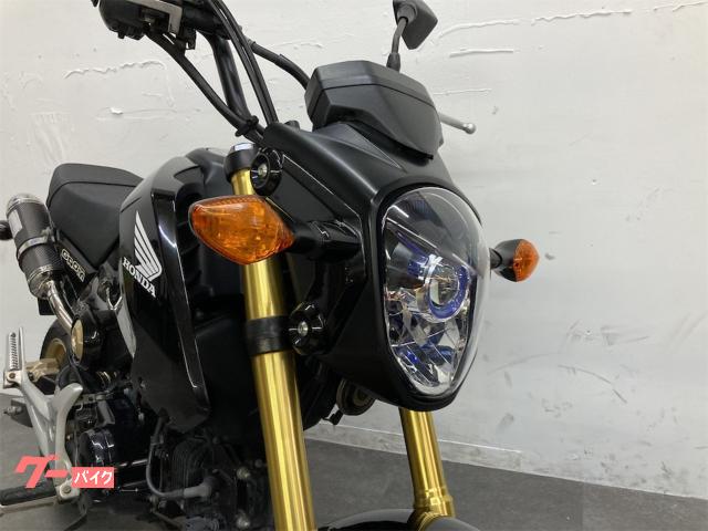 ホンダ グロム JC61 社外マフラー ヘルメットホルダー
