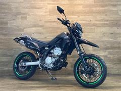 現状優先　未整備　ベース車両　Ｄトラッカー　カスタム　エンジン始動確認済み　モタード カワサキ製モタードバイクの集大成、「DトラッカーX」 - 自動車情報誌
