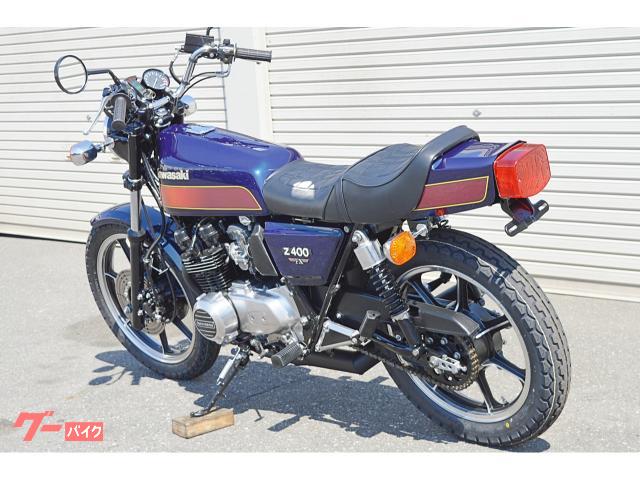 カワサキ Z400J・外装フレームリペイント・車体周り整備済