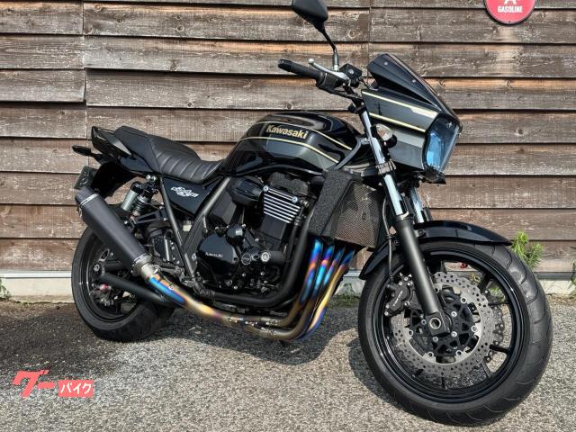 ＺＲＸ１２００　ＤＡＥＧ　２０１４年限定ブラックリミテッド　チタンフルエキ　エンジンスライダー