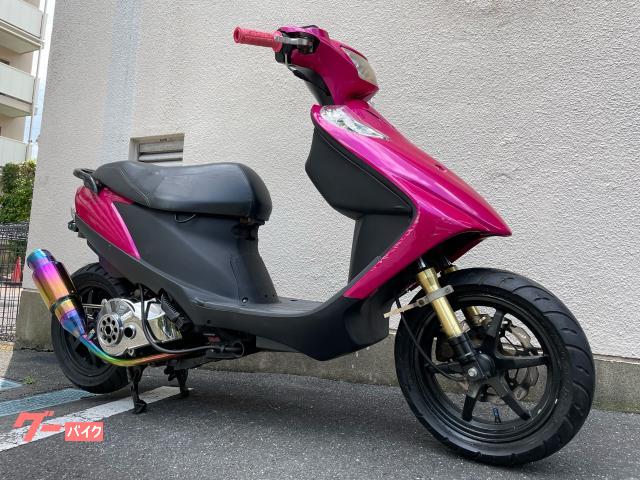 スズキ アドレスＶ１２５ 社外マフラー新品 ロンホイ ＺＺホイール１２インチ サイドスタンド付き｜バイクセンター  浦和｜新車・中古バイクなら【グーバイク】