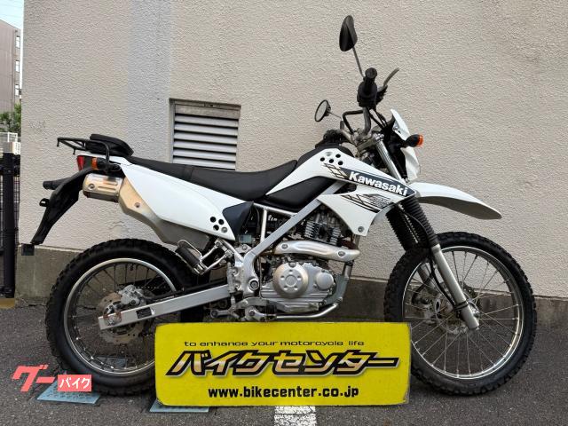 ＫＬＸ１２５　２０１３年モデル　インジェクション　ノーマルマフラー　リアキャリア付き