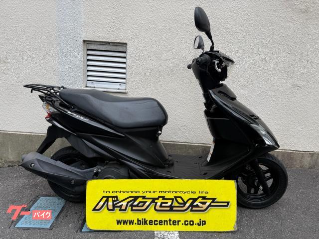 アドレスＶ１２５Ｓ　インジェクション　ノーマルマフラー　リアキャリア付き