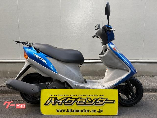 アドレスＶ１２５Ｇ　２００５年モデル　インジェクション　ノーマルマフラー　リアキャリア付き