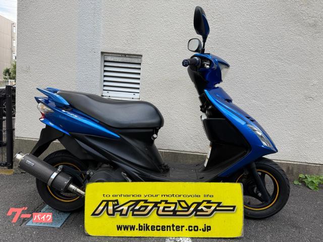 アドレスＶ１２５Ｓ　２０１０年モデル　インジェクション　ＢＥＡＭＳマフラー　カーボンパーツ