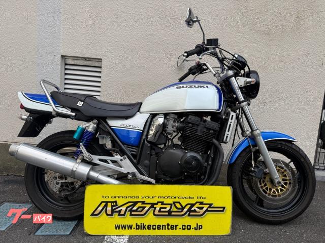 ＧＳＸ４００インパルス　Ｓ　１９９６年モデル　キャブレター　社外マフラー　Ｚ−ＦＡＴＨＥＲハンドル