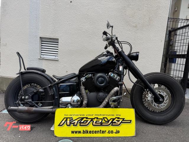 ドラッグスター４００　キャブ車　１９９８年モデル　フロントタイヤサイズアップ　２ｉｎ１マフラー　カスタム多数