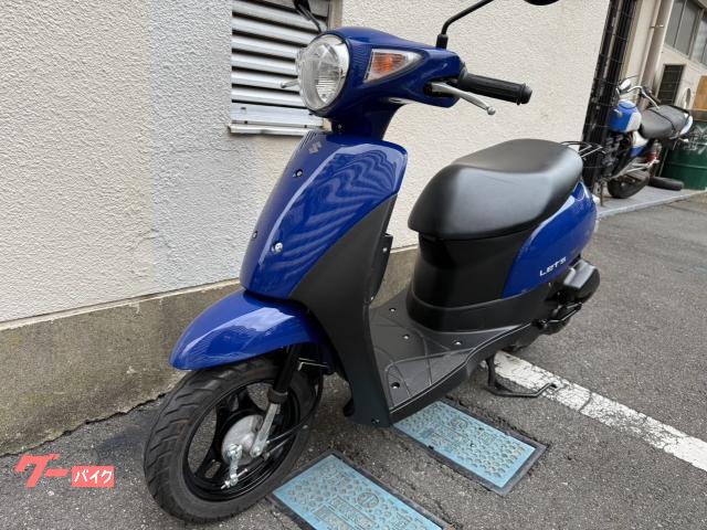 ☆レッツG☆ホワイト☆インジェクション☆格安☆埼玉県鴻巣より☆ スズキ レッツ 2021年モデル インジェクション ノーマルマフラー
