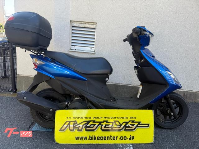 アドレスＶ１２５Ｓ　２０１０年モデル　インジェクション　スズキ純正Ｒｂｏｘ付き