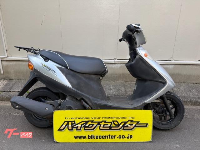 アドレスV125G 2006年モデル インジェクション ノーマルマフラー リアキャリア付 社外シート