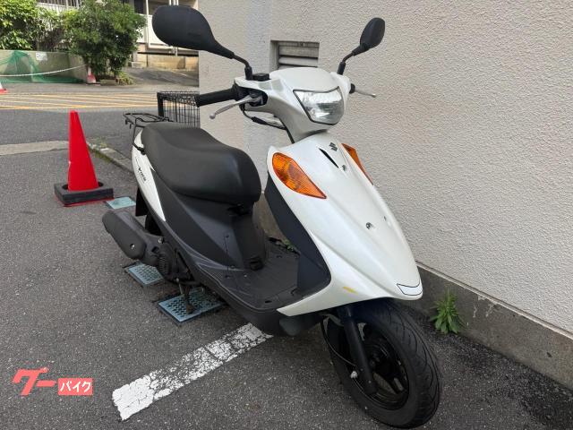 スズキ アドレスV125 2013年モデル パ－ルガラスホワイト 