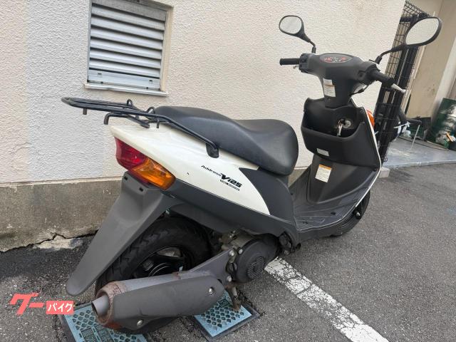 スズキ アドレスV125 2013年モデル パ－ルガラスホワイト 