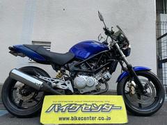 ホンダ　ＶＴＲ２５０　２００７年モデル　キャンディータヒチアンブルー　バックステップ　シールド　フェンダーレス　キャブレター