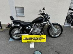 ヤマハ　ＸＶ２５０ビラーゴ　１９９６年モデル　３ＤＭ後期型　社外マフラー　スラッシュカット　バックレスト　バーハンドル　空冷二気筒