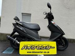 スズキ　アドレスＶ１２５Ｇ　２００７年モデル　インジェクション　社外マフラー　バックレスト付き