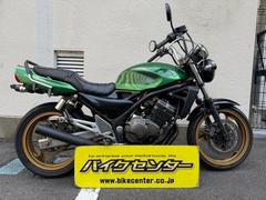 カワサキ　ＢＡＬＩＵＳ−II　２００７年モデル　キャブ車　ショート管　社外ハンドル　Ｚ２テールランプ　タンデムバー　６速マニュアル
