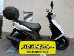 スズキ　アドレスＶ１２５Ｓ　２０１０年モデル　インジェクション　ノーマルマフラー　リアボックス付き