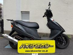スズキ　アドレスＶ１２５Ｇ　２００５年モデル　インジェクション　社外マフラー　リアキャリア付き