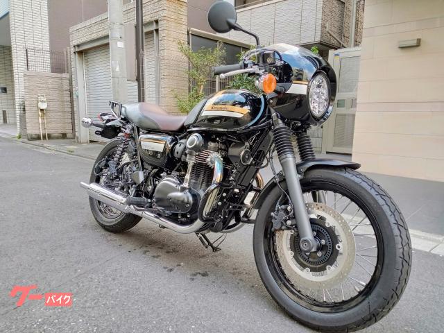 カワサキ Ｗ８００ カフェ グリップヒーター エンジンガード付き ...