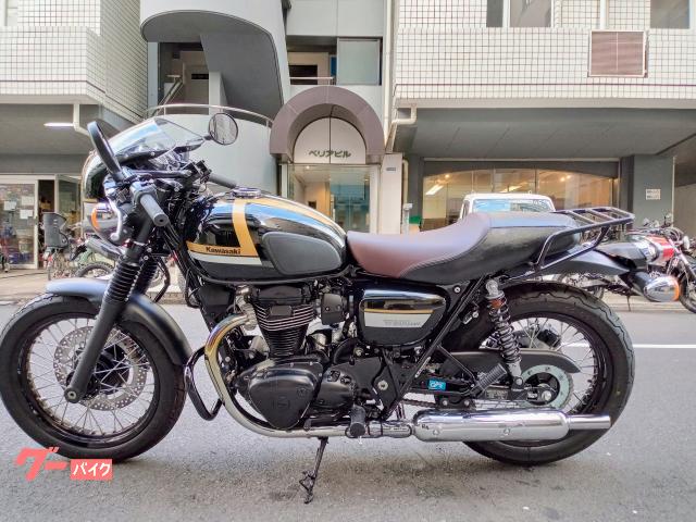 カワサキ Ｗ８００ カフェ グリップヒーター エンジンガード付き ...