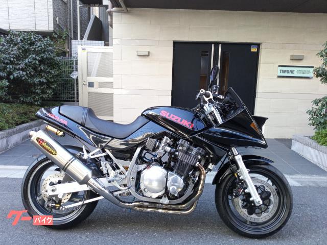 スズキ GSX750Sカタナ！安心の予備検査付！ - オートバイ