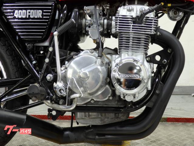 ホンダ ＣＢ４００Ｆ（４０８ｃｃ） 社外製ショートマフラー タックロールシート ヨンフォア  ４１３２５｜リバースオート甲府｜新車・中古バイクなら【グーバイク】