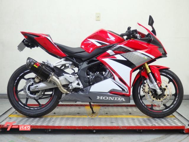 ＣＢＲ２５０ＲＲ　ＡＢＳモデル　スリップオンマフラー　シングルシートカウル　フェンダーレス　６６１４５