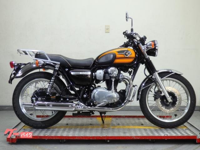 Ｗ８００　２０１６年ファイナルエディション　リアキャリア　エンジンガード　ＥＴＣ　６７６９４