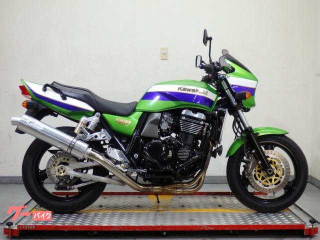 ＺＲＸ１１００　ＺＲＴ１０Ｃ　逆車　ツキギマフラー　エンジンガード　７０７１７