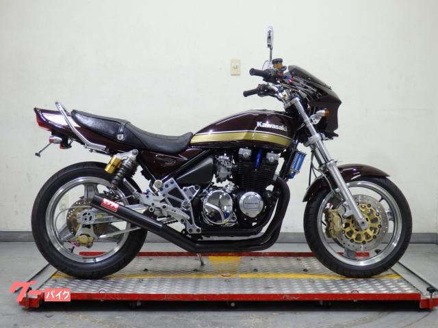 ＺＥＰＨＹＲχ　ＺＲ４００Ｃ　オーリンズリアサス　モリワキマフラー　ビキニカウル　６９８７９