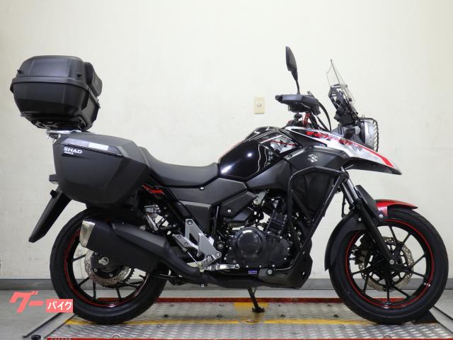Ｖ−ストローム２５０　３点ボックス　サイドパイプ　ＥＴＣ　７６８２６