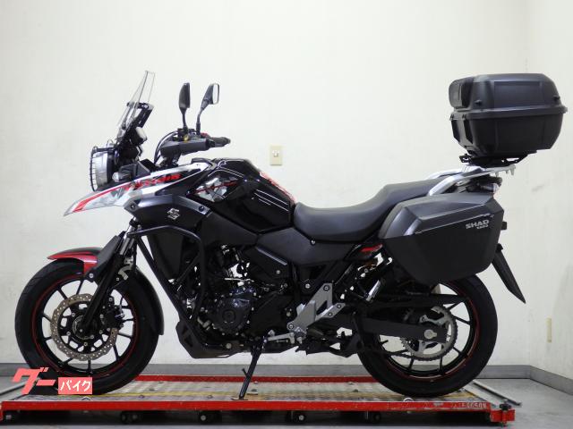 スズキ V－ストローム250 3点ボックス サイドパイプ ETC