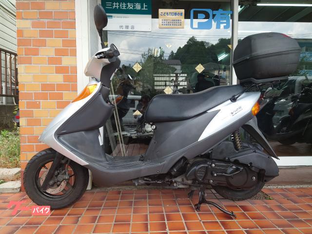 アドレスＶ１２５　Ｋ９モデル　リアボックス付き