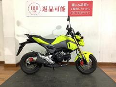 ホンダ　グロム　２０１６年モデル　リヤキャリア付き